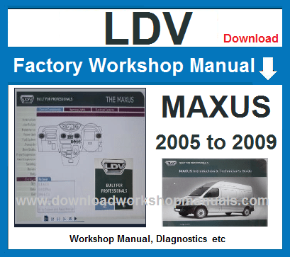 LDV Maxus Workshop Service Repair Manual